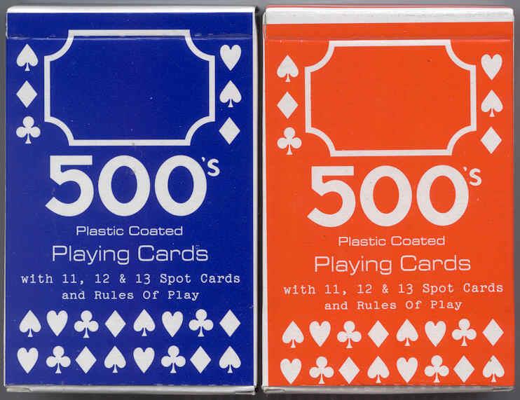 PLAYING CARDS 500