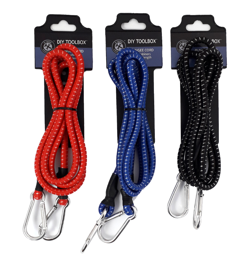 Bungee Cord w/Carabiners 150cm