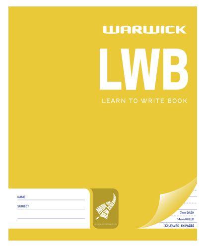 LEARN TO WRITE BOOK LARGE 265x205mm