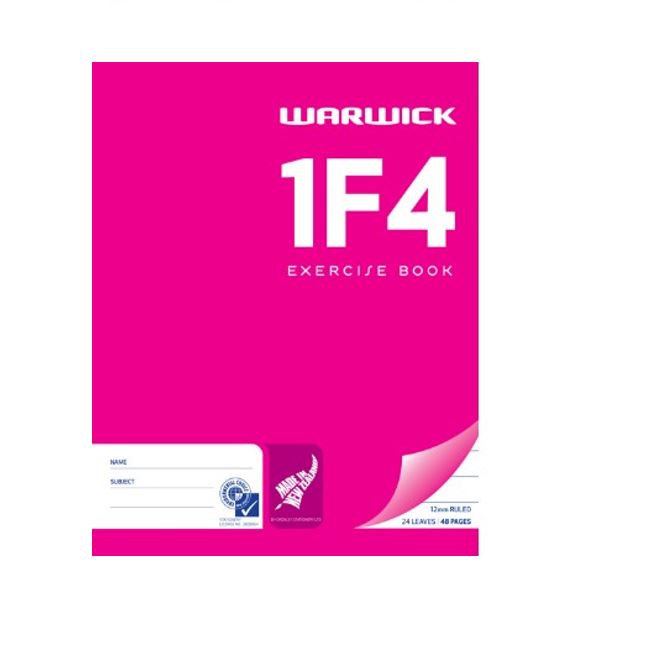 1F4 EXERCISE BOOK