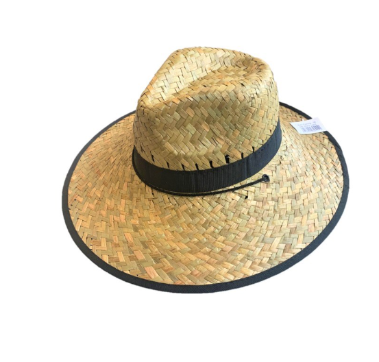 Flax Fishing Hat Black Band