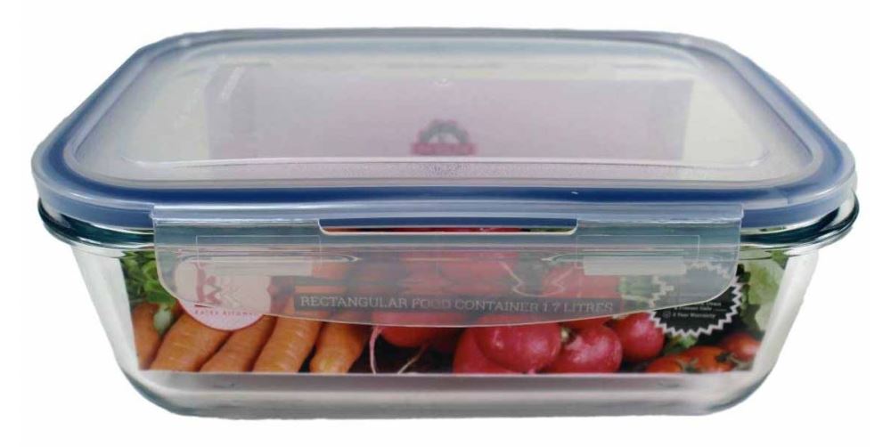 KK FOOD CONTAINER RECT 1.7 LT
