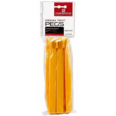 Campmaster ABS Plastic Tent Pegs 230mm