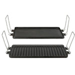 Campmaster Reversible 2 Burner Cast Plate