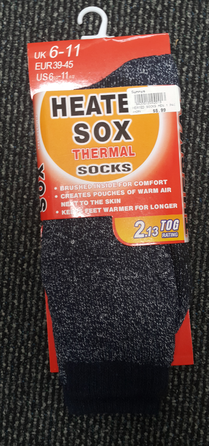 Heated sox thermal socks best sale