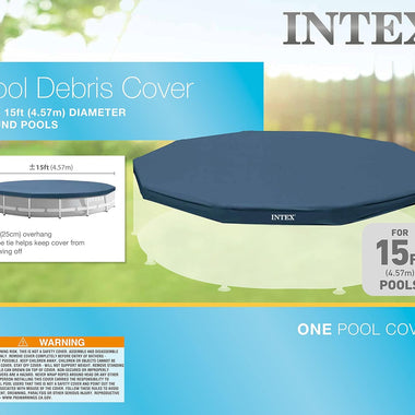 Intex Round Pool Cover 15ft - 28032