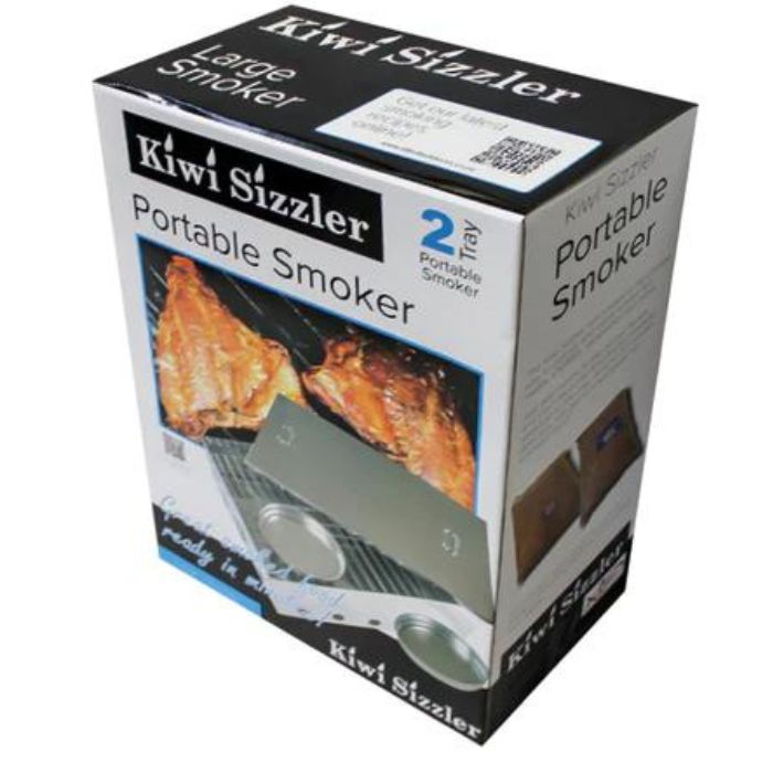 Kiwi Sizzler Portable Stainless-Steel Smoker
